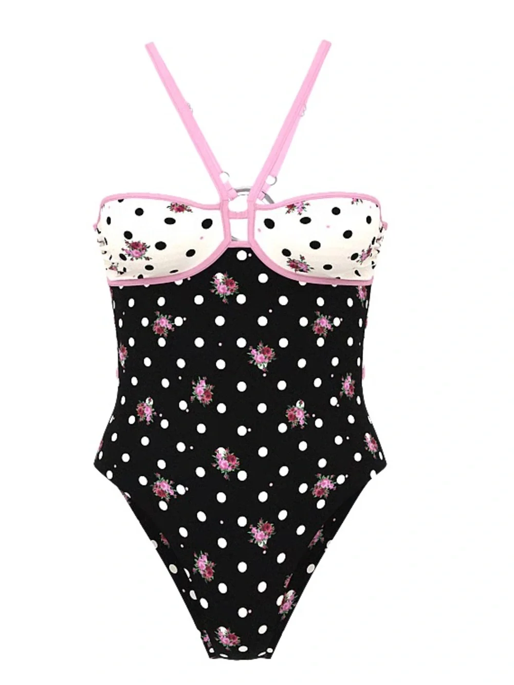 Victoria’s Secret PINK Floral Dot One Piece Swimsuit